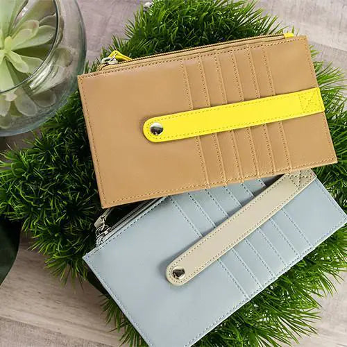Amelia Leather Wallet-Cinnamon