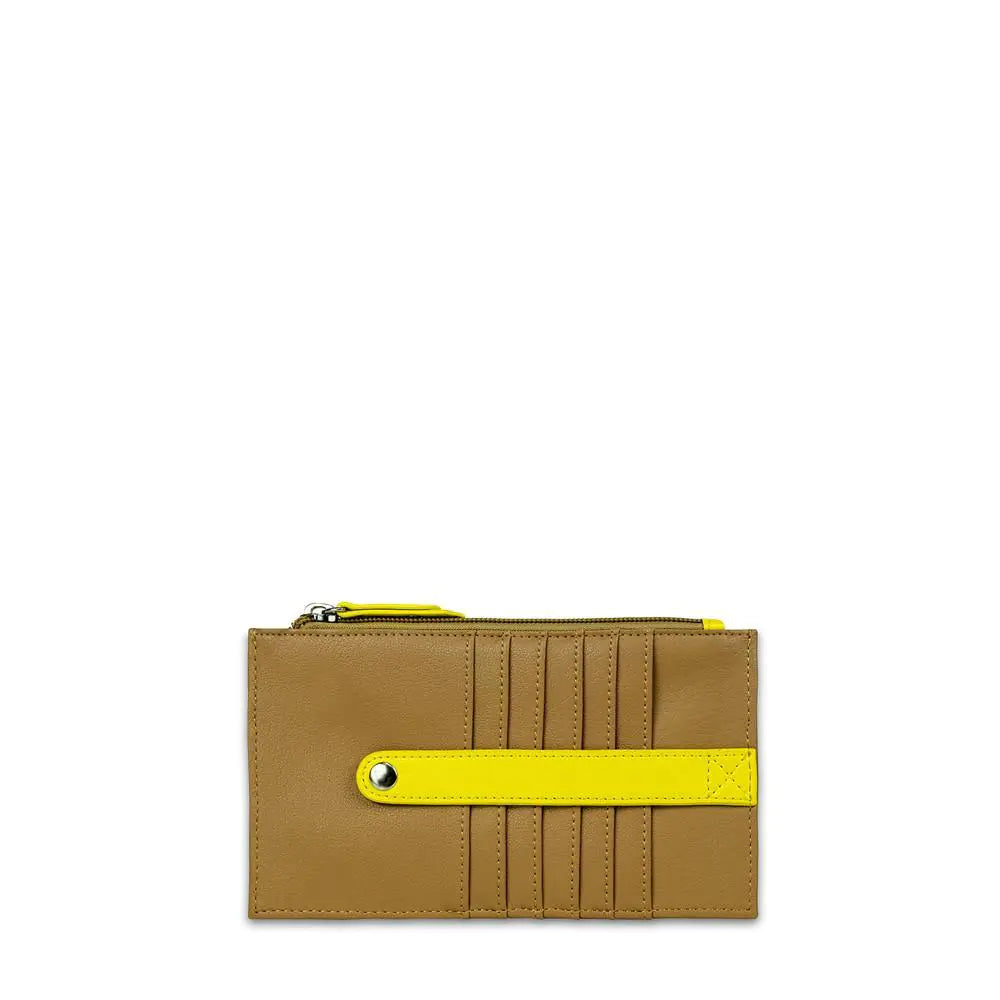 Amelia Leather Wallet-Cinnamon